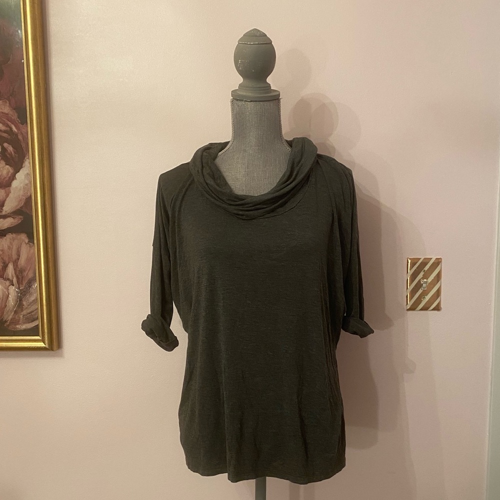Cowl neck top